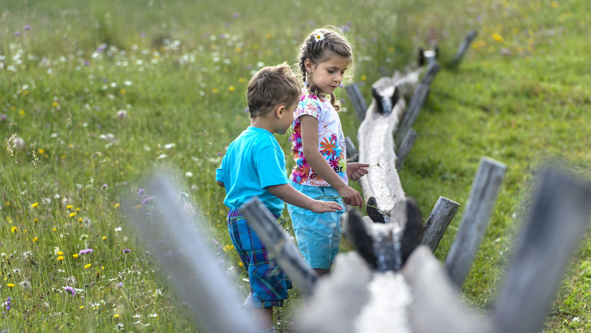 playing outside